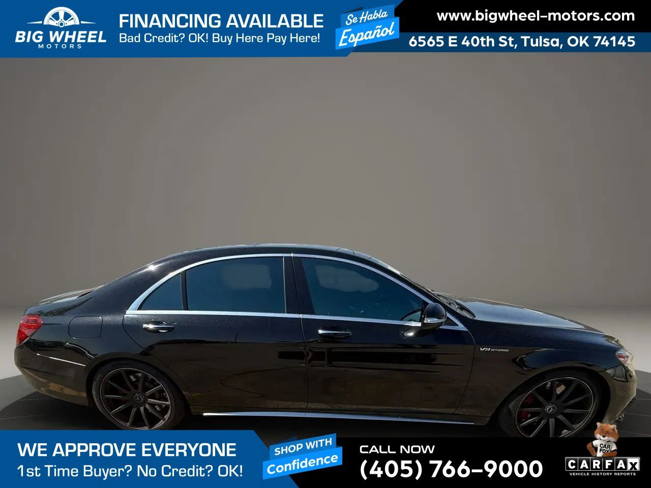 Used 2016 Mercedes-Benz S 63 AMG 4MATIC Sedan w/ Rear Seat Package image 6