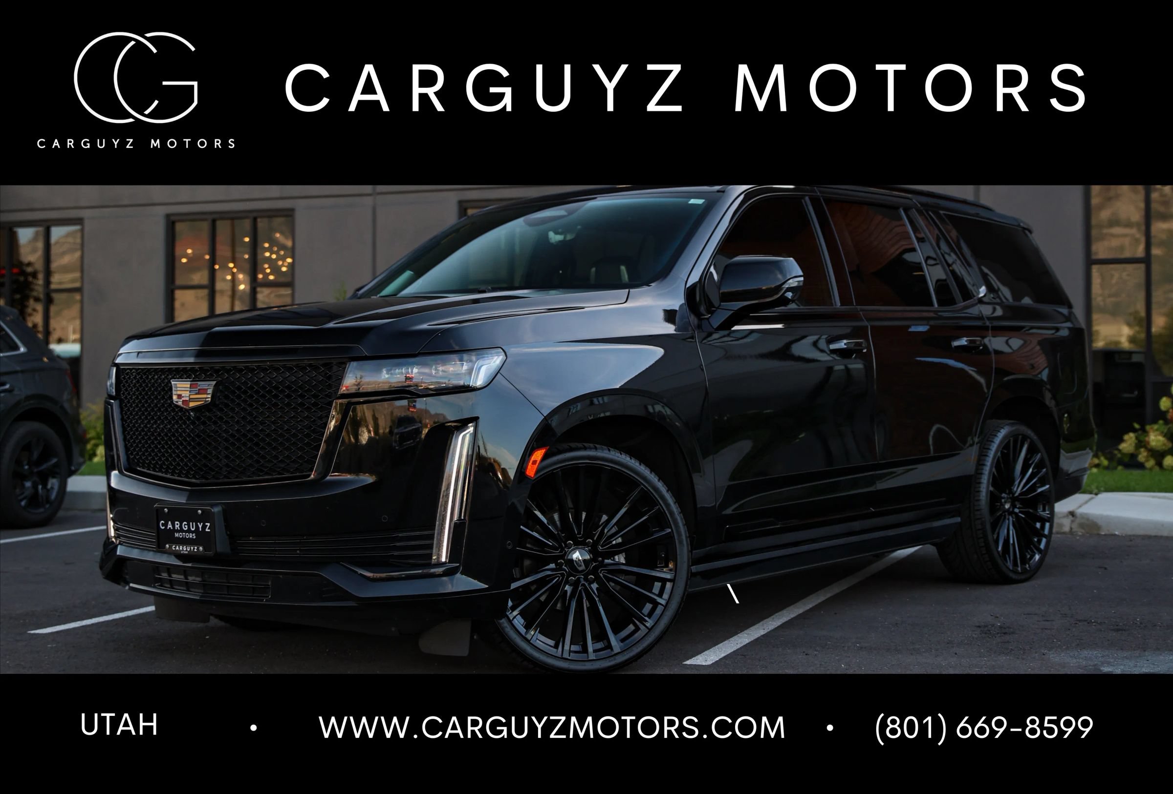 Used 2022 Cadillac Escalade Sport w/ Touring Package AWD/4WD image 1
