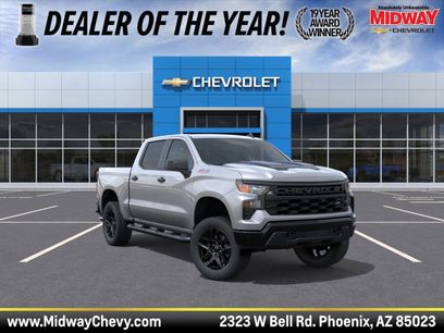New 2026 Chevrolet Silverado 1500 Custom Trail Boss w/ Turbomax Blackout Package