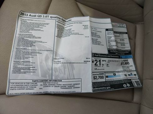 Used 2013 Audi Q5 3.0T Premium Plus AWD/4WD image 39