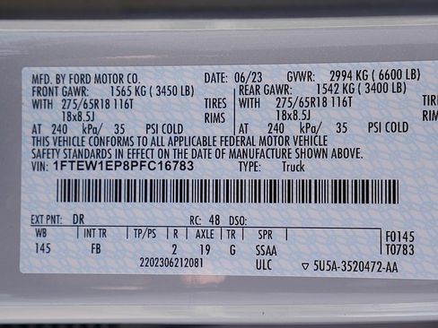 Used 2023 Ford F150 XLT w/ Equipment Group 302A High image 67