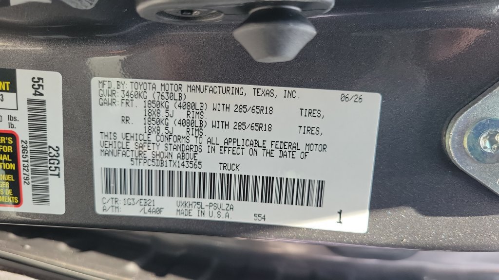 New 2026 Toyota Tundra TRD Pro AWD/4WD image 29