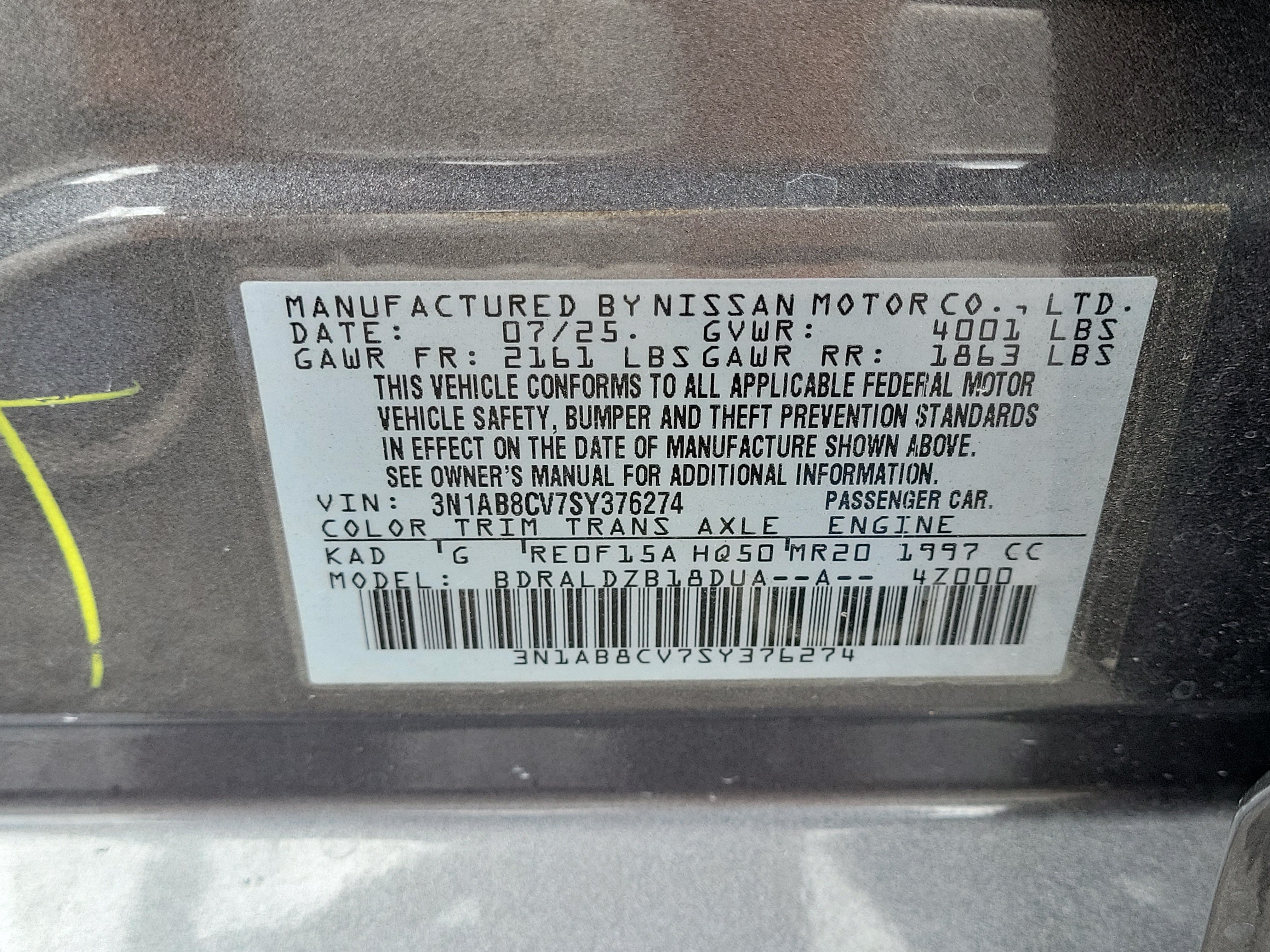 Certified 2025 Nissan Sentra SV FWD image 24