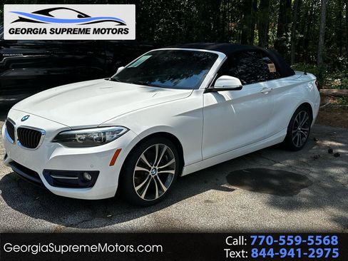 Used 2017 BMW 230i Convertible RWD image 1