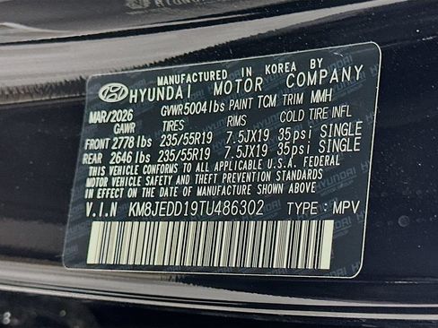New 2026 Hyundai Tucson Limited AWD/4WD image 24