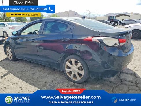 Used 2012 Hyundai Elantra Limited w/ Technology Pkg 5 FWD image 3