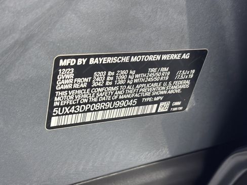 Certified 2024 BMW X3 sDrive30i w/ Premium Package RWD image 31