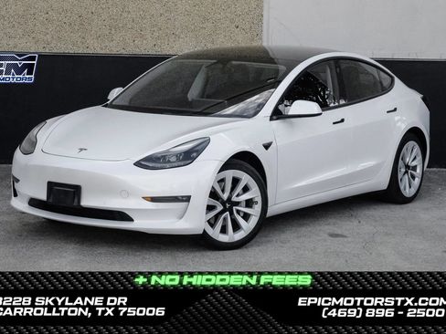 Used 2022 Tesla Model 3 Long Range AWD/4WD image 1