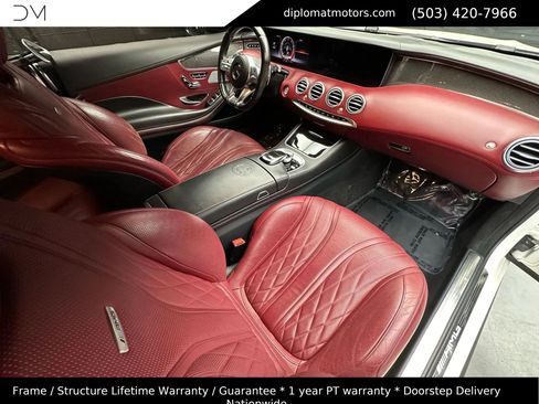 Used 2019 Mercedes-Benz S 63 AMG 4MATIC Coupe w/ Carbon Fiber Exterior Package image 19