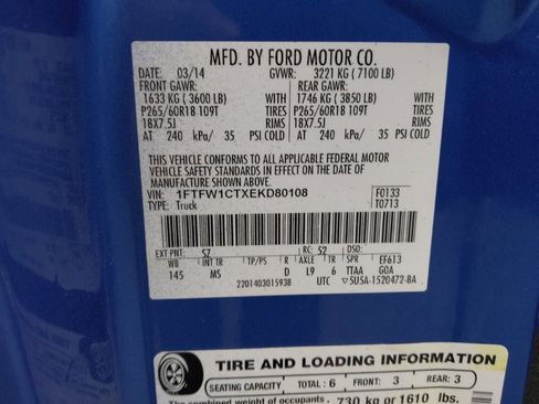 Used 2014 Ford F150 XLT w/ Equipment Group 302A Luxury image 33