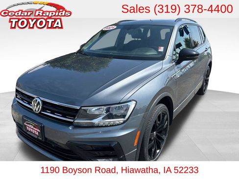Used 2021 Volkswagen Tiguan SE R-Line AWD/4WD image 1