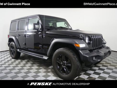 Used 2021 Jeep Wrangler Unlimited Sport image 1