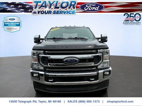 Certified 2021 Ford F250 XLT w/ XLT Premium Package AWD/4WD image 3