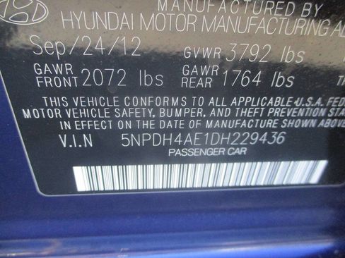 Used 2013 Hyundai Elantra GLS image 12