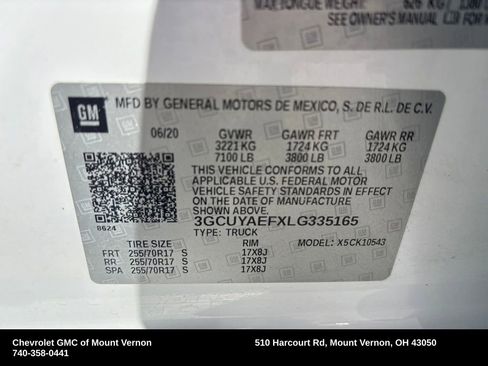 Used 2020 Chevrolet Silverado 1500 W/T w/ WT Value Package image 29