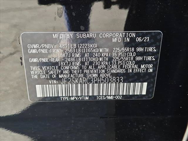 Used 2023 Subaru Forester Touring w/ Popular Package #2 AWD/4WD image 13