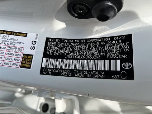 Used 2021 Toyota Corolla LE FWD image 7