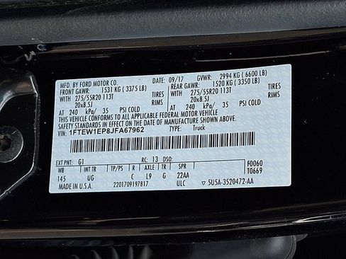 Certified 2018 Ford F150 XLT w/ Equipment Group 302A Luxury AWD/4WD image 28