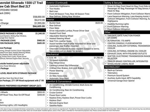 Used 2024 Chevrolet Silverado 1500 LT Trail Boss w/ Convenience Package II image 4