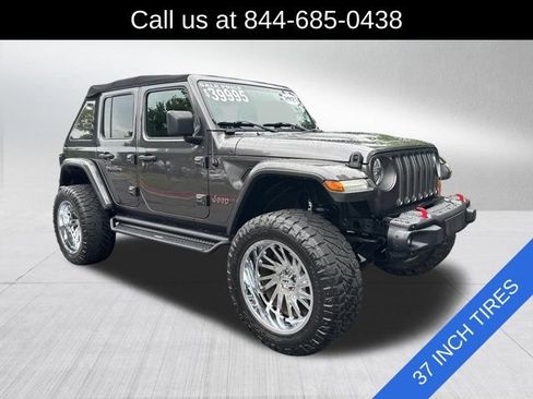 Used 2021 Jeep Wrangler Unlimited Rubicon AWD/4WD image 3