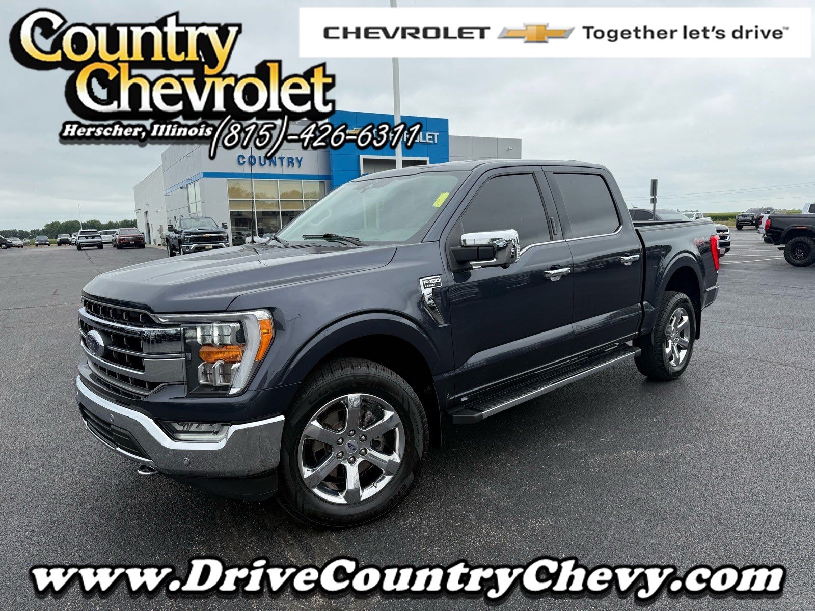 Used 2021 Ford F150 Lariat AWD/4WD image 1