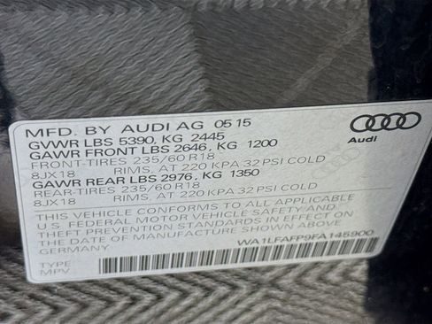 Used 2015 Audi Q5 2.0T Premium Plus w/ Technology Package image 33