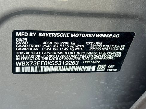 Used 2025 BMW X1 xDrive28i w/ Convenience Package AWD/4WD image 22