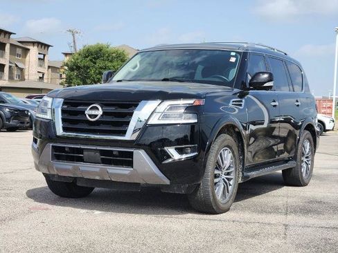 Certified 2024 Nissan Armada SL w/ Captain's Chairs Package RWD image 2