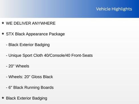 Used 2025 Ford F150 STX w/ STX Black Appearance Package image 8