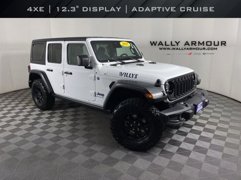 Used 2025 Jeep Wrangler Unlimited Sport S 4xe AWD/4WD image 1