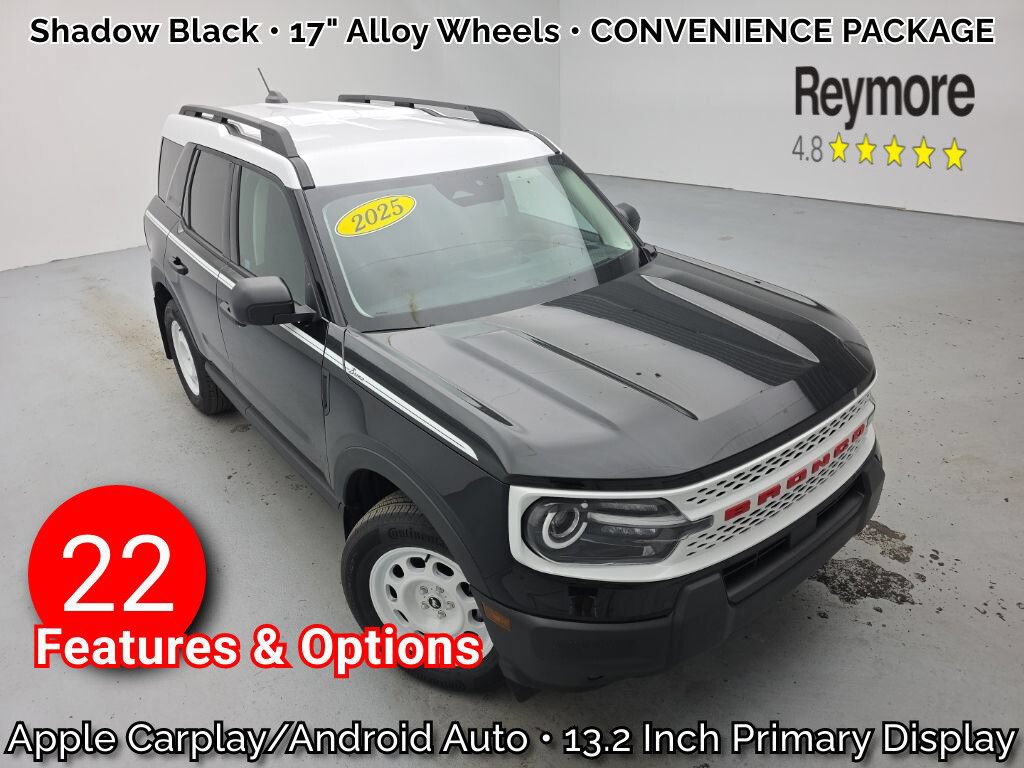 Used 2025 Ford Bronco Sport Heritage w/ Convenience Package AWD/4WD image 1