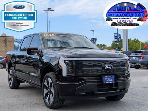 Certified 2025 Ford F150 Lightning Platinum AWD/4WD image 1