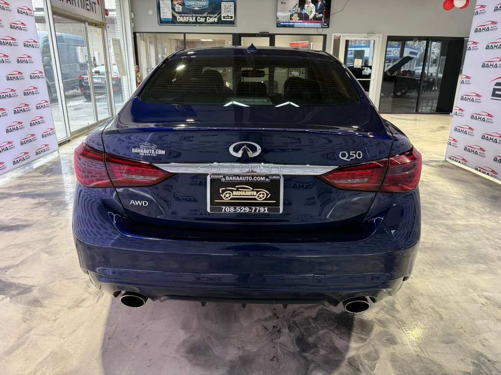 Used 2023 INFINITI Q50 Luxe w/ Cargo Package AWD/4WD image 9
