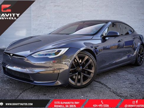 Used 2021 Tesla Model S Plaid image 1