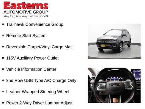 Used 2022 Jeep Compass Trailhawk w/ Trailhawk Convenience Group AWD/4WD image 11