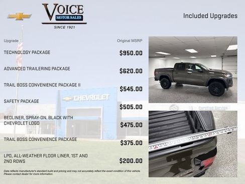 Used 2023 Chevrolet Colorado Trail Boss w/ Technology Package image 4