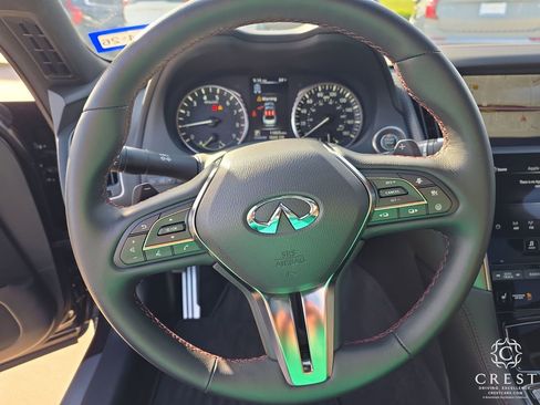 Used 2024 INFINITI Q50 Red Sport 400 w/ Black Opal Edition image 16