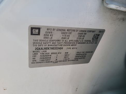 Used 2017 GMC Terrain SLE FWD image 17