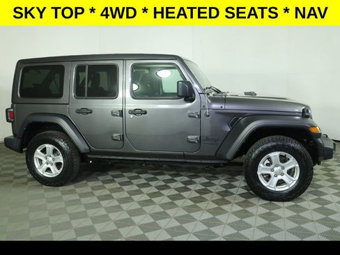 Used 2022 Jeep Wrangler Unlimited Sport w/ Sun And Sound Package image 2