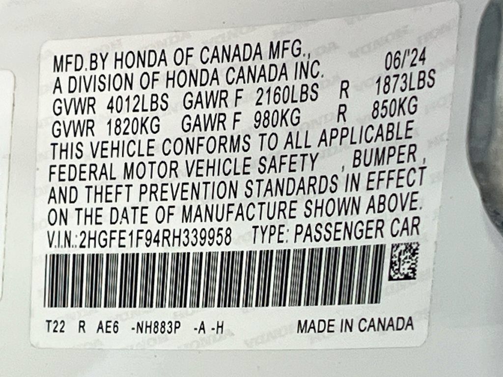 Used 2024 Honda Civic Touring image 33