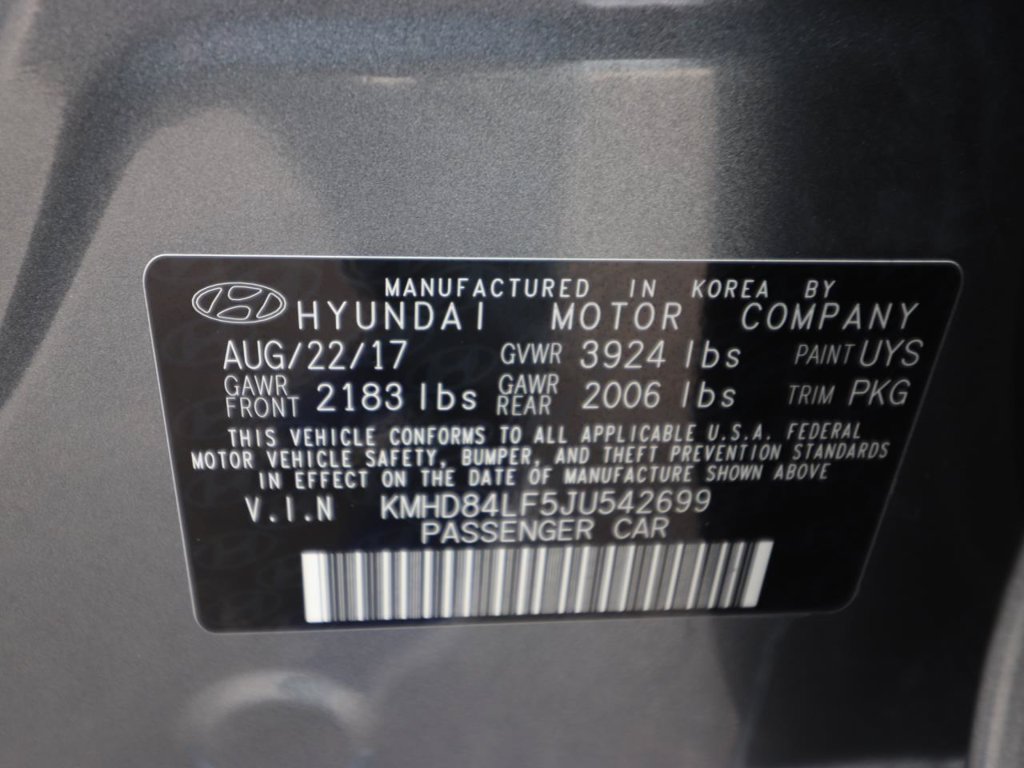 Used 2018 Hyundai Elantra Value Edition FWD image 23