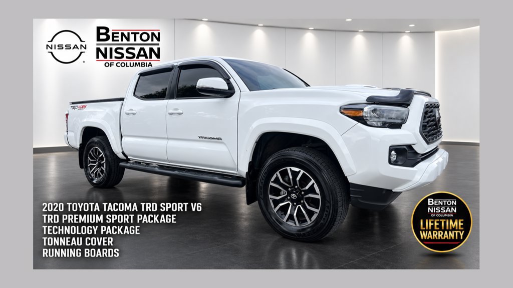 Used 2020 Toyota Tacoma TRD Sport w/ TRD Premium Sport Package AWD/4WD 360° Tour