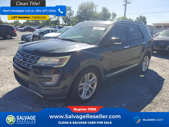 Used 2017 Ford Explorer Limited w/ Equipment Group 301A FWD image 1