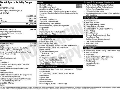 Certified 2023 BMW X4 xDrive30i w/ Convenience Package image 43