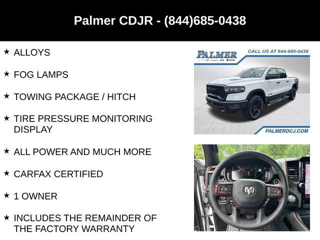 Used 2025 RAM 1500 Rebel w/ Bed Utility Group AWD/4WD image 24