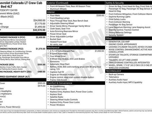 Used 2023 Chevrolet Colorado LT w/ LT Convenience Package II AWD/4WD image 4
