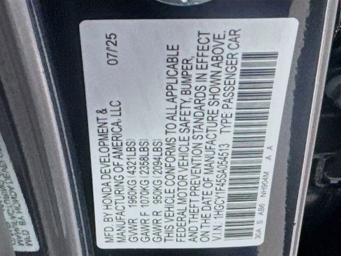 Certified 2025 Honda Accord SE image 41