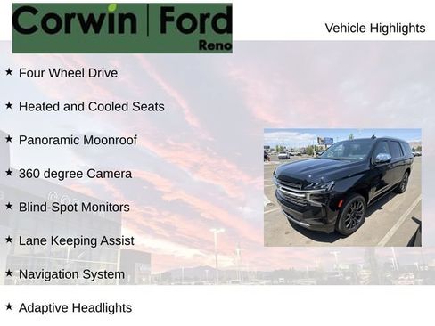 Used 2024 Chevrolet Tahoe Premier w/ Premium Package AWD/4WD image 8