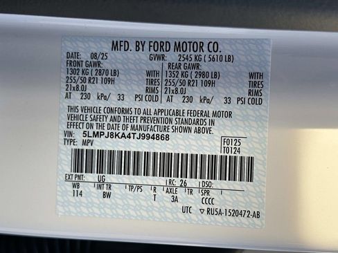 New 2026 Lincoln Nautilus Reserve image 34