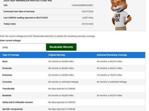 Used 2024 Jeep Wrangler High Altitude image 69